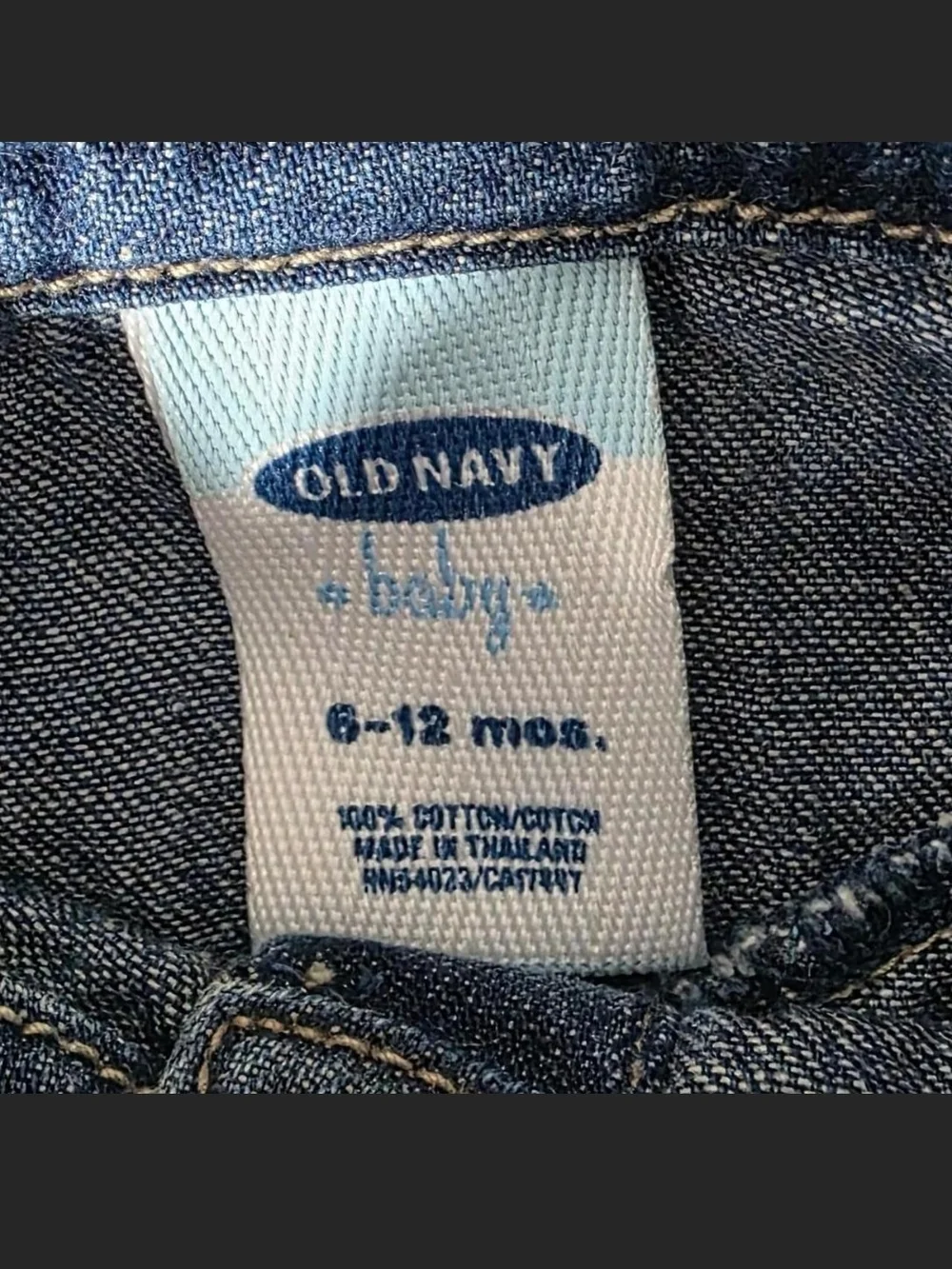 Old Navy Denim Blue Button-Front Dress